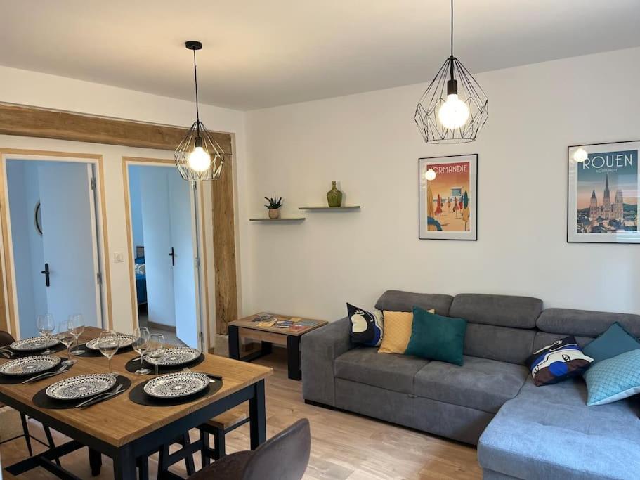 Apartamento Chez Melanie, Pres De L'Abbaye Jumièges Exterior foto